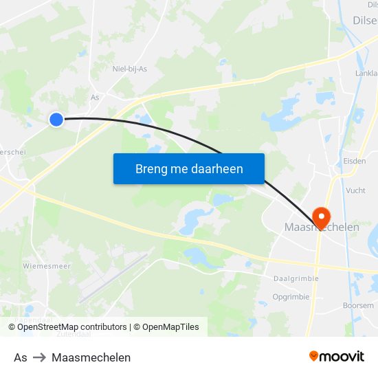 As to Maasmechelen map