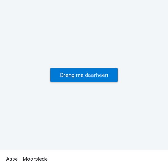 Asse to Moorslede map