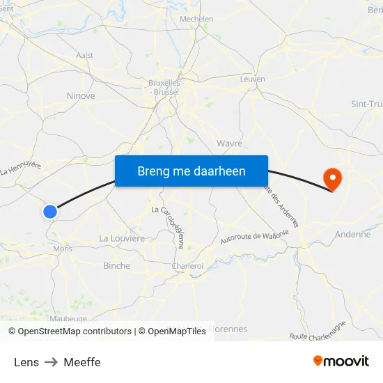 Lens to Meeffe map