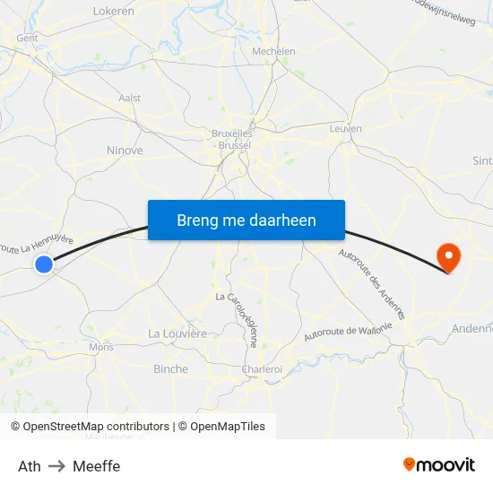 Ath to Meeffe map