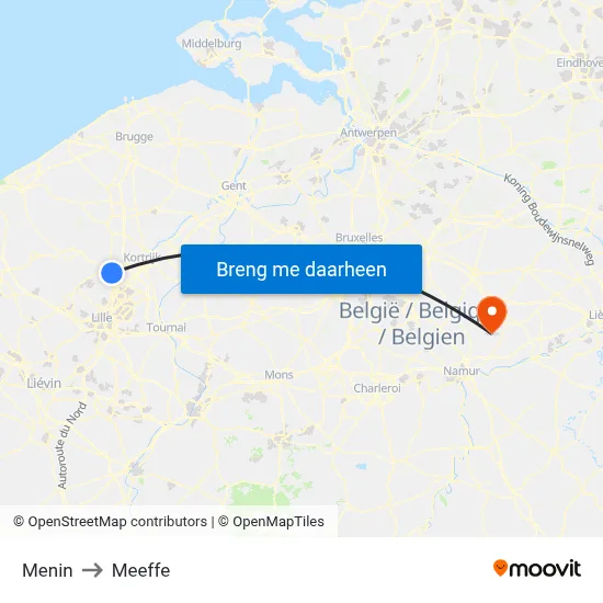 Menin to Meeffe map