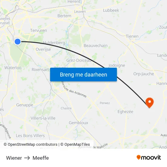Wiener to Meeffe map