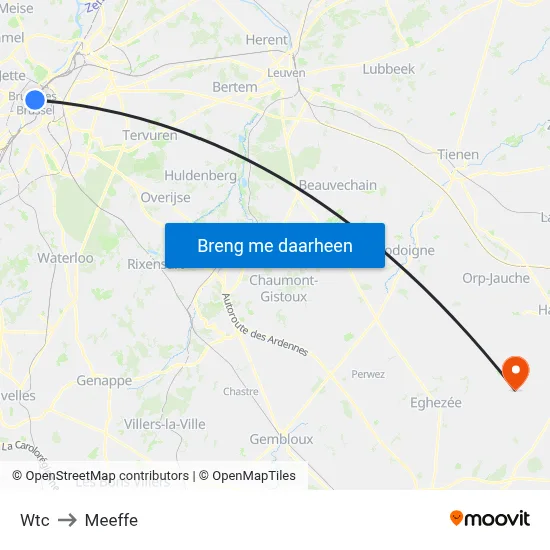 Wtc to Meeffe map