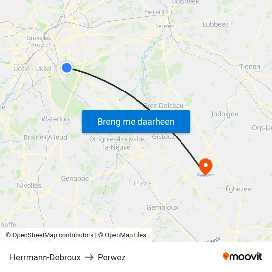 Herrmann-Debroux to Perwez map