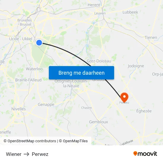 Wiener to Perwez map