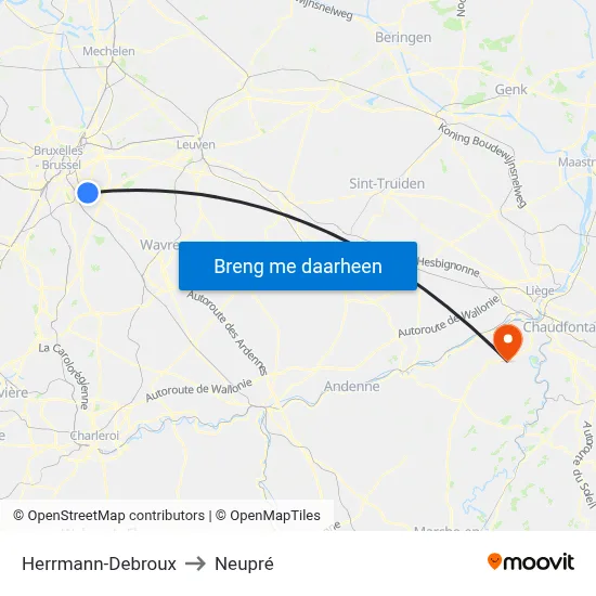Herrmann-Debroux to Neupré map