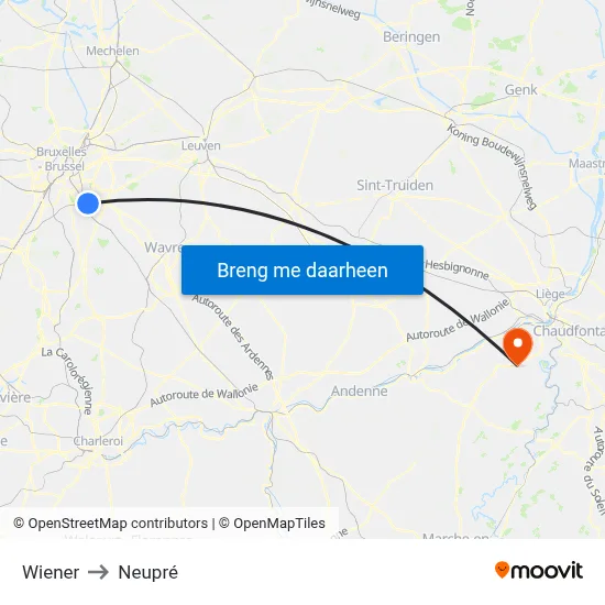 Wiener to Neupré map