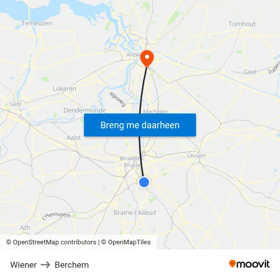 Wiener to Berchem map