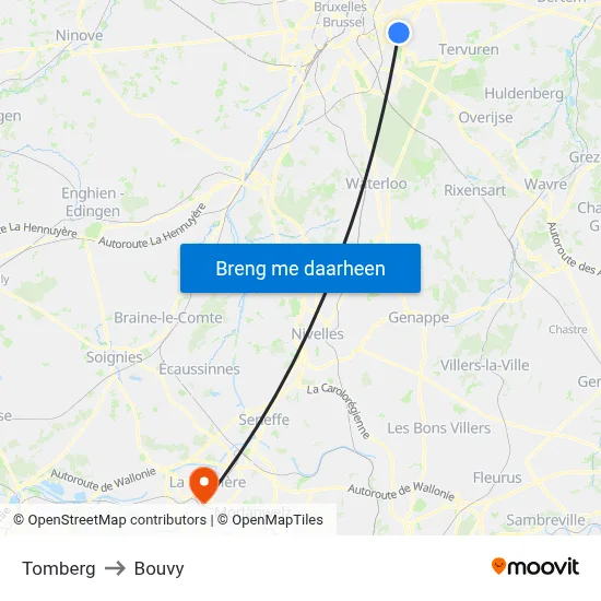 Tomberg to Bouvy map