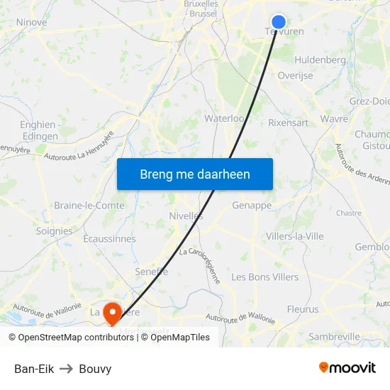 Ban-Eik to Bouvy map