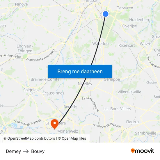 Demey to Bouvy map