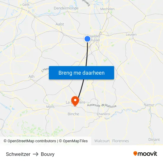 Schweitzer to Bouvy map