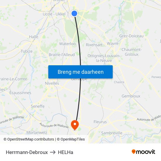 Herrmann-Debroux to HELHa map