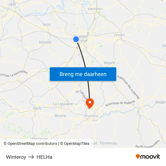Winteroy to HELHa map