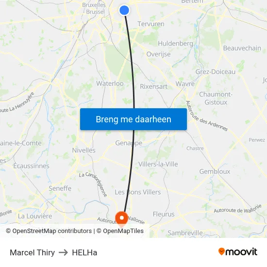 Marcel Thiry to HELHa map