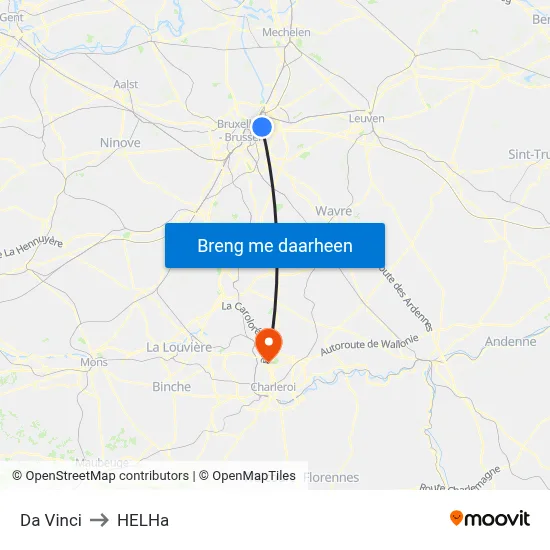 Da Vinci to HELHa map