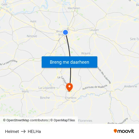 Helmet to HELHa map