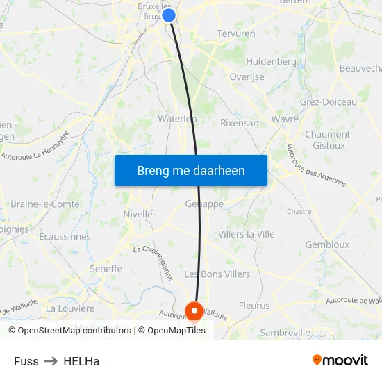 Fuss to HELHa map