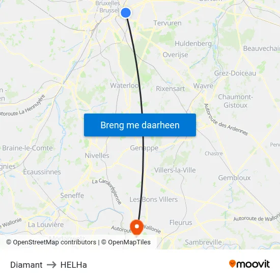 Diamant to HELHa map