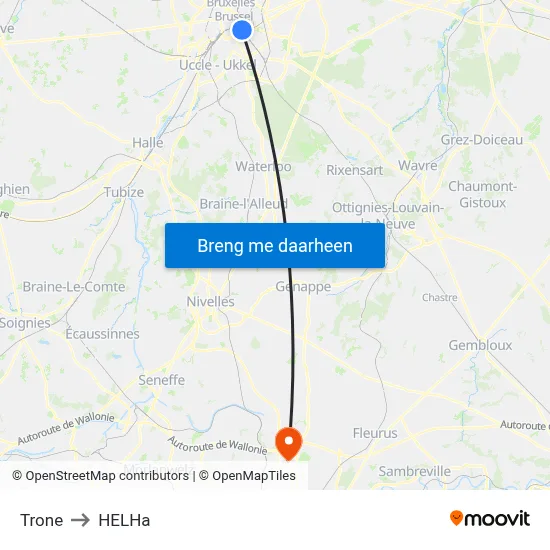 Belgica to HELHa map
