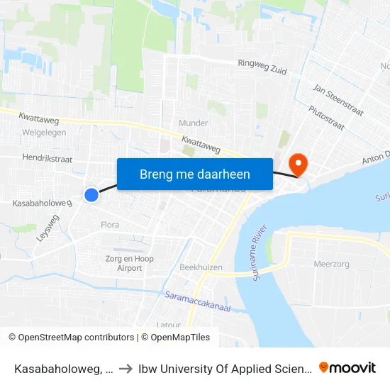 Kasabaholoweg, 29 to Ibw University Of Applied Sciences map