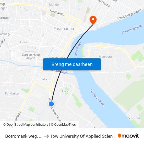 Botromankiweg, 30 to Ibw University Of Applied Sciences map