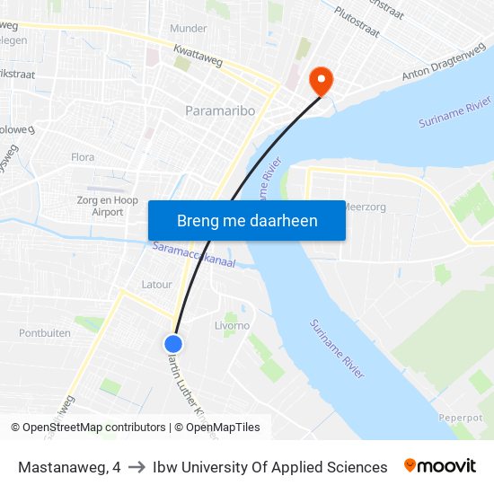 Mastanaweg, 4 to Ibw University Of Applied Sciences map