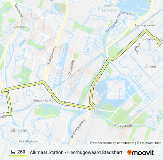 260  Line Map