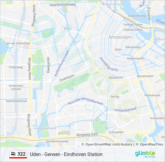 regel Wonen Dodelijk 322 Route: Schedules, Stops & Maps - Eindhoven Via Gemert (Updated)