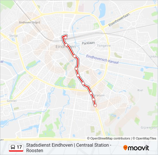 Dublin Bus 17 Route Map 17 Route: Schedules, Stops & Maps - Roosten (Updated)