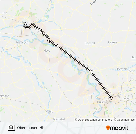 STOPBUS I.P.V. TREIN Bus Line Map