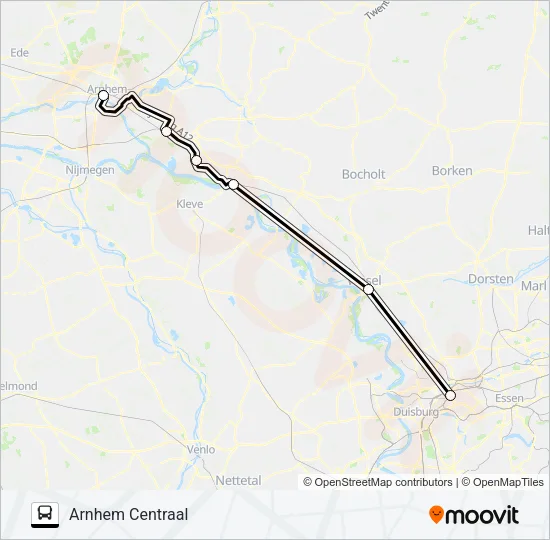STOPBUS I.P.V. TREIN Bus Line Map