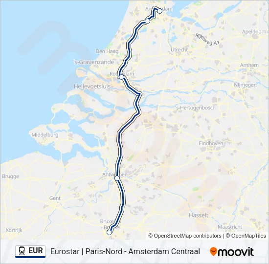 EUR  Line Map