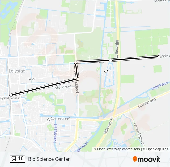 10 Bus Line Map