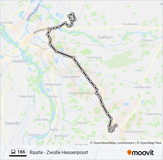 166-route-schedules-stops-maps-raalte-updated