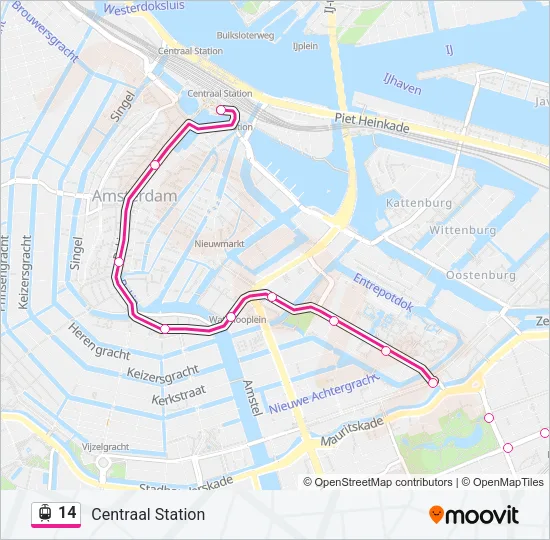 14 Light Rail Line Map