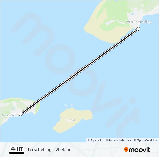 HT Ferry Line Map