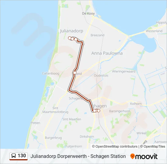 130  Line Map