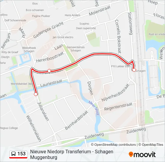 153  Line Map