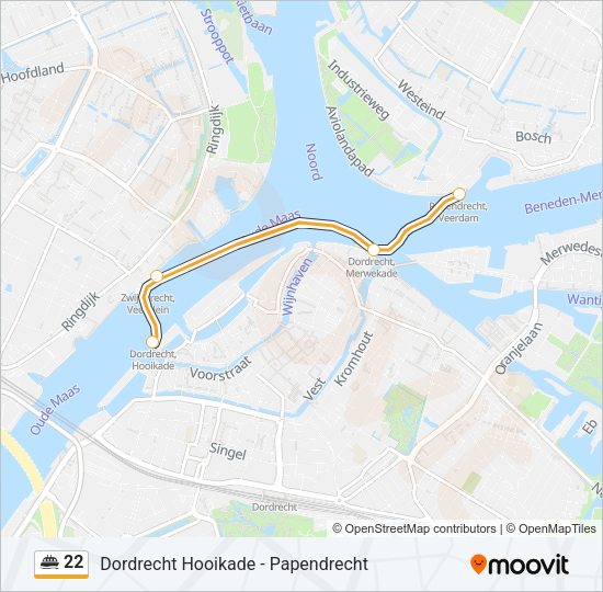 22 Ferry Line Map