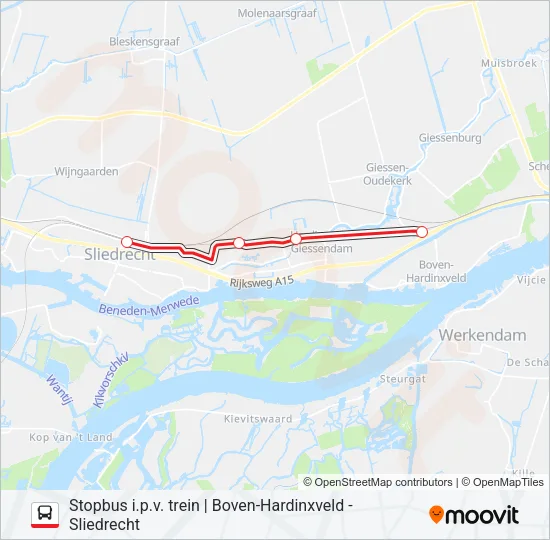 STOPBUS I.P.V. TREIN Bus Line Map