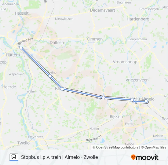 STOPBUS I.P.V. TREIN Bus Line Map