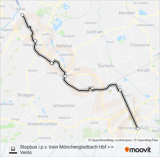 STOPBUS I.P.V. TREIN Bus Line Map
