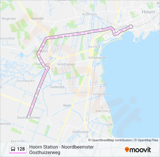 128  Line Map