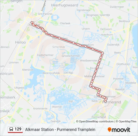 129  Line Map