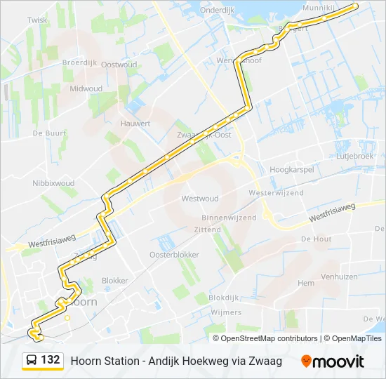 132  Line Map