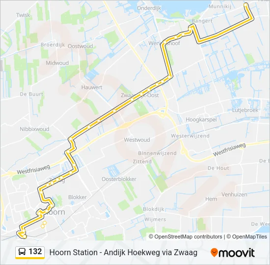 132  Line Map