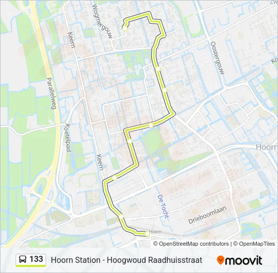 133  Line Map