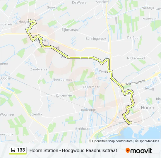 133  Line Map