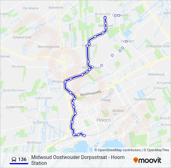 136  Line Map